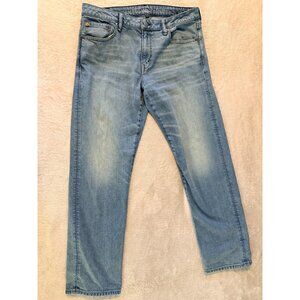 American Eagle Jeans Mens 36x32 Blue Original Fit Straight Leg Casual Cotton Y2K